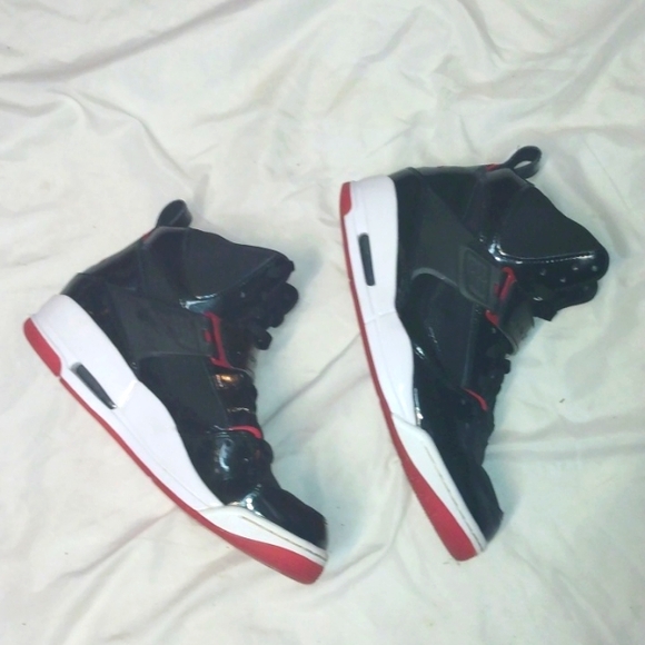 EUC JORDAN FLIGHT 45 HIGH BRED SIZE 8 - Picture 7 of 9